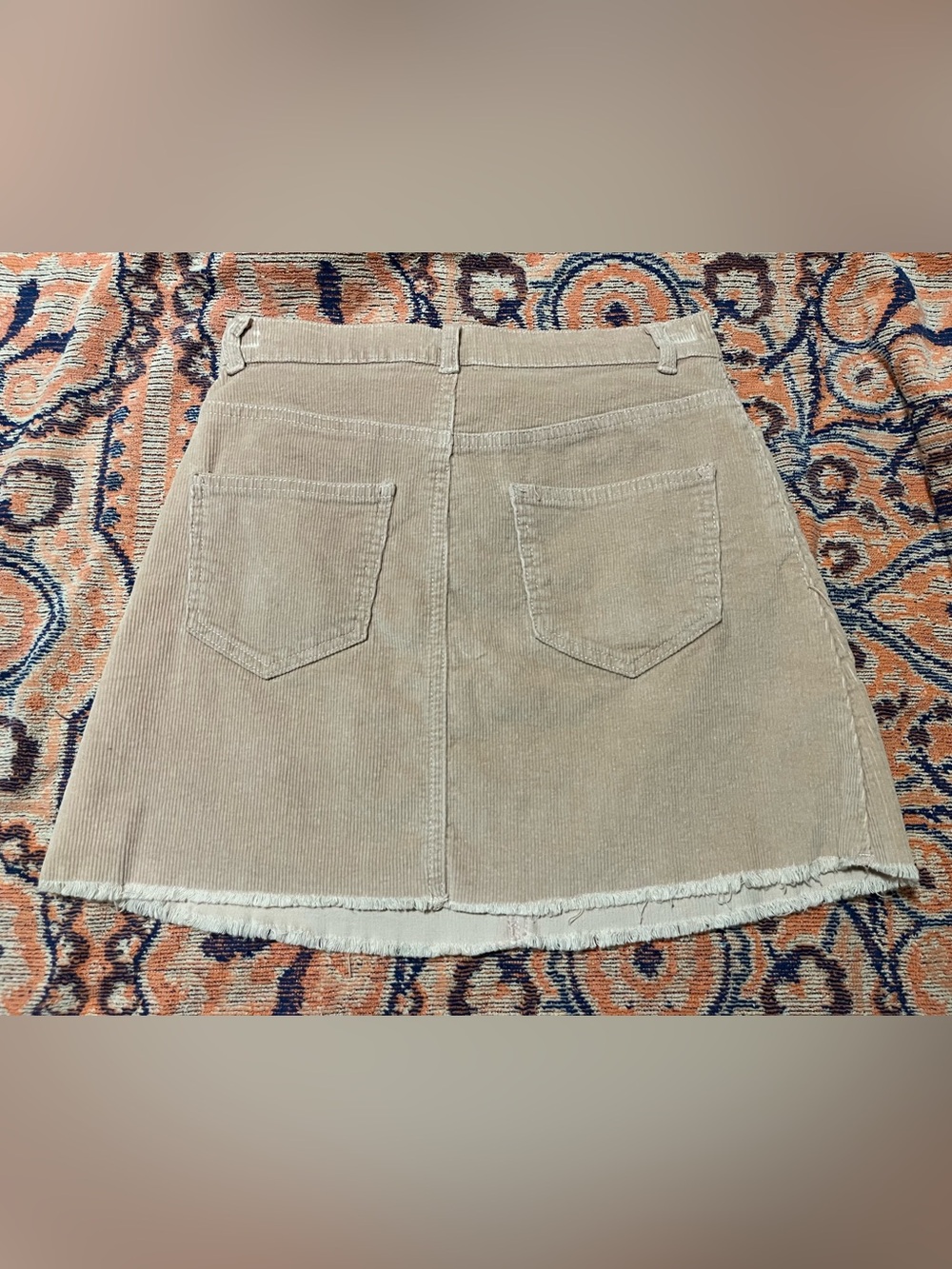 Like New Brandy Melville Juliette Corduroy Mini Skirt - Picture 3 of 9